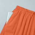 thumbnail image 7 of Women's 2026 Spring Summer Street Style Balloon Wide Leg Pants, Loose Pleated Baggy Harem Trousers, Casual Relaxed Joggers for Daily Wear Orange L, 7 of 7