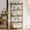 Black, variant on Casacomoda 5-Tier Bookshelf, Freestanding Book Shelf, Home Office Bookcase, Storage Shelving Unit for Bedroom, Living Room, Vintage