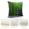 thumbnail image 4 of Orinice Bamboo Tree Graphic Decorative Cushion Throw Pillow Cover for Home Living Room Bed Sofa, Men Women Boy Girl Room Pillow Covers, Year-Round Use, Printed on Both Sides, 1PC 24x24in, 4 of 5
