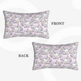 thumbnail image 4 of Kdxio Cotton Pillow Cases Pillowcases,Soft and Breathable Bedroom Pillow Cases-Purple Rabbit, 4 of 8