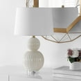 thumbnail image 5 of SAFAVIEH Zarren 25 in. Classic Contemporary Table Lamp, Ivory, 5 of 6