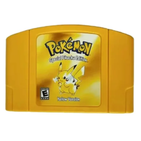 Yellow Version N64 Game Cartridge (US Version)