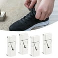 thumbnail image 3 of BAETEUY 1 Pair Shoelace Buckles Elastic Lock Design User Friendly Long-lasting Wear-resistant Quick Wear Plastic Shoelace No Tie Buckles Daily Use, 3 of 7