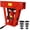 B, variant on 16 Ton Pipe Tube Bender Manual Hydraulic, Manual Copper Exhaust Bender Tool Adjustable Rollers 90-180 Degree Bending Steel Iron Metal Ratcheting for Pipe Tube Bender