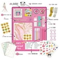 thumbnail image 5 of DIY Journal Set for Girls Ages 8-12, Kids, DIY Journal Kit,Premium Birthday Gift for Teen Girls Journal Kit Age 8-12 and up, Personalized Scrapbook & Diary Supplies Set ,Pink, 5 of 8
