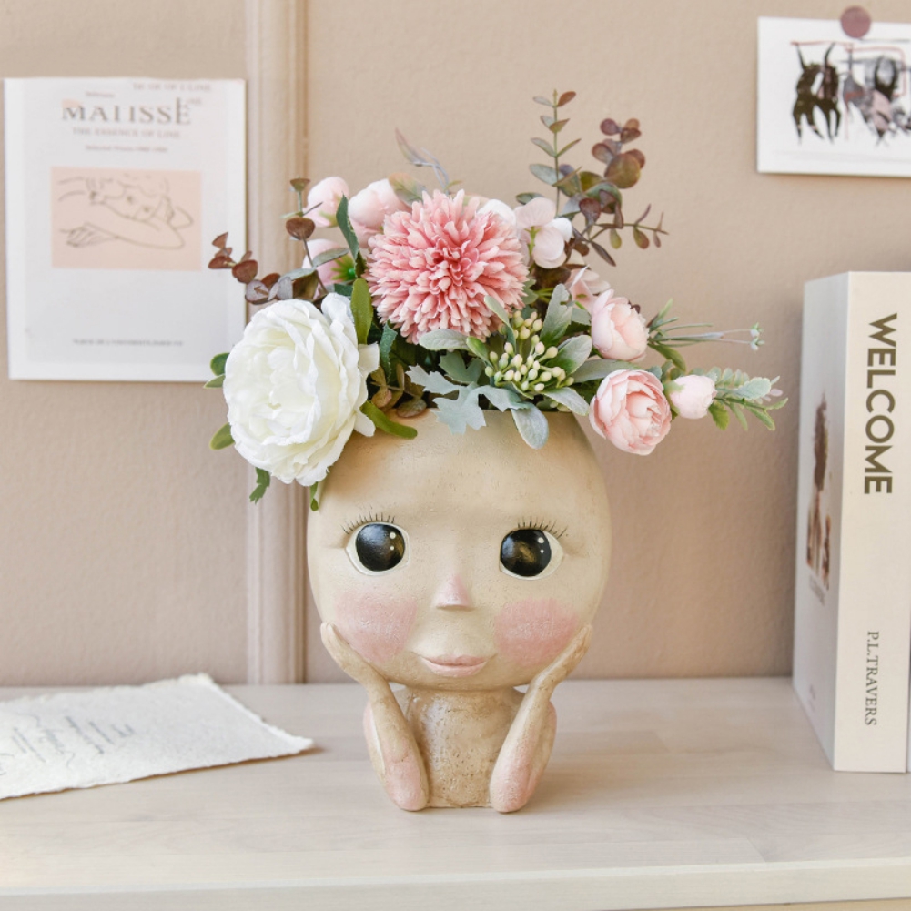 Face Planter Pot Face Flower Pots for Indoor and Outdoor Plants