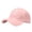 Pink, variant on Hot Pink Small Logo Embroidery Adjustable Baseball Cap Soft Cotton Female Daily Fashion Casual Dad Hat