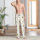 thumbnail image 2 of Balery Beer Pantalones de pijama para hombre, pijama ultraligero, pantalón de descanso-Small, 2 of 6