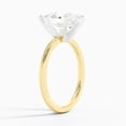 thumbnail image 3 of Pompeii Certified 3.01Ct Pear Diamond Solitaire Engagement Ring 14k Gold Lab Grown (F,SI1), 3 of 5