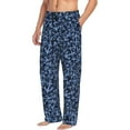 thumbnail image 6 of Susaid Anchors Ship Print Mens Pajama Pants Set Sleep & Lounge Pants, PJ Bottoms with Pockets and Button Fly-3X-Large, 6 of 6