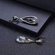 thumbnail image 4 of Moda Exquisita Mujeres Pendientes Vintage Personalidad, 4 of 4