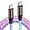 Multicolored, variant on LED Light Up USB C Cable , 3.3FT Glowing Fast Charging Cable, USB C to USB C Cord, Type C Charger Cable Compatible with 15
