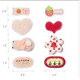 thumbnail image 2 of Hair Clips for Girls 16 Pcs No Slip Assorted Barrettes for Kids Bows Pink Red Cute Hair Accessories for Little Girls Teens Toddlers Child Kids Gifts, 2 of 6