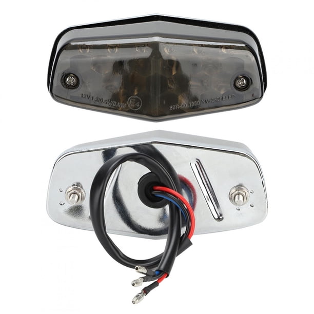 Luz trasera LED, luz trasera LED para motocicleta, luz trasera de estacionamiento, luz trasera para motocicleta, rendimiento finamente ajustado