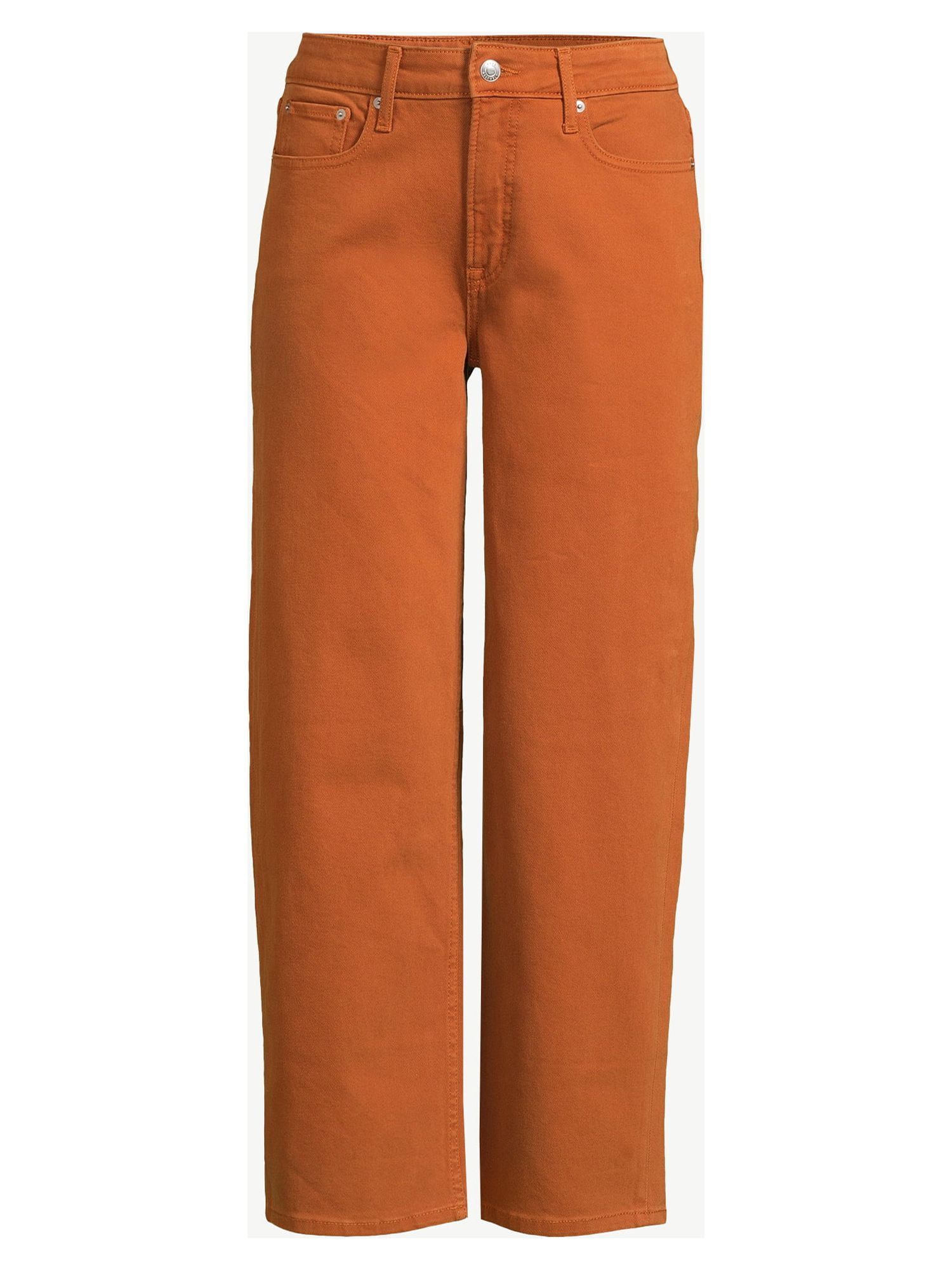 Free Assembly Women's Cropped Wide Leg Jeans