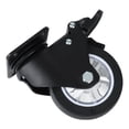 thumbnail image 1 of Heavy Duty Casters, Swivel Plate Castors Low Frictional Resistant High Speed 4 Inches Easy To Install  For Trolley For Tool Carts, 1 of 8