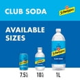 thumbnail image 2 of Schweppes Caffeine Free Club Soda, 1 L, Bottle, 2 of 8