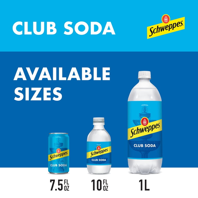 vap soda water Schweppes Caffeine Free Club Soda 1L Bottle, Crisp Fizz for Cocktails and  Soft Drinks