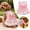 Pink, variant on Dog Dress,1PC Dog Dresses with Cute Bowknot,Summer Dogs Clothes Pet Princess Dresses for Chihuahua Yorkies Puppies Cat Outfit