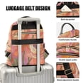 thumbnail image 3 of FORMRS Mini Backpack Purse for Women Travel Daypack Casual Shoulder Bag, Abstract Pink Flowers, 3 of 7