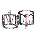thumbnail image 3 of Naiovety Modificación de Pedal de bicicleta, accesorios de actualización de estribo de bicicletas universales, pedales de rodamiento, componente Ciclismo Negro Naiovety OD027524-01, 3 of 6