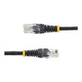 thumbnail image 5 of StarTech.com 50 ft Black Cat5e / Cat 5 Molded Patch Cable 50ft - Patch cable - RJ-45 (M) to RJ-45 (M) - 50 ft - UTP - CAT 5e - molded - black - for P/N: NETRS232, 5 of 8