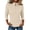 Beige, variant on Yigetop Womens Quarter Zip Sweatshirt, Womens Half Zip Pullover Long Sleeve Quarter Zip Hoodies Fashion Clothes Y2K Clothes Women's Fashion Hoodies & Sweatshirts Beige L