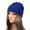 Blue, variant on absanyy Women's Acrylic Winter Beanie - Hot Pink, Free Size, Warm Cuffed Ribbed Knit, Stretchy One Size Fits Most, Machine Washable