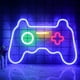 thumbnail image 1 of Gamer Neon Sign Gamepad Controller Neon Signs Neon Light Gaming Wall Lights Playroom Decor Azul para niños Cool Game Room Home Decor 16''x11'' JAMW Sencillez, 1 of 4