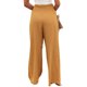 thumbnail image 4 of Txlixc Pantalones Largos Sueltos de Verano para Mujer, Pantalones de Pierna Ancha de Playa Fruncidos de Cintura Alta de Color Sólido Estilo Ocio con Bolsillo para Mujer Txlixc Estilo de ocio, 4 of 5