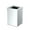 Chrome, variant on Gatco Elevate Stainless Steel 3 Gallon Square Wastebasket, Satin Nickel