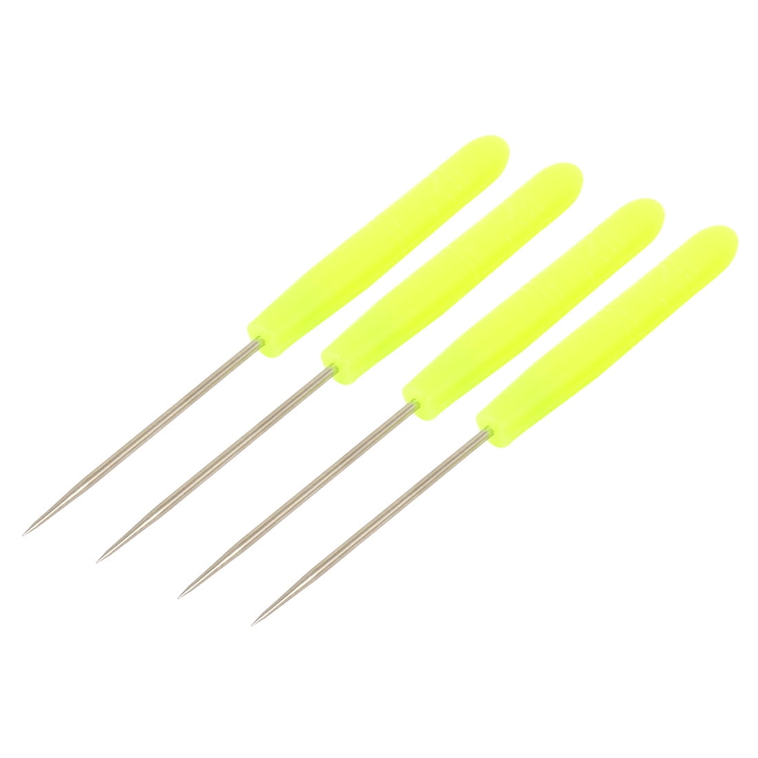 Unique Bargains 4pcs Leather Craft Repairing Tool Stitching Sewing Punching Hole Pin Needle Awls
