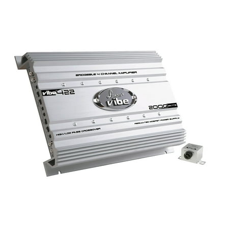 LANZAR VIBE422 - Vibe 2000 Watt 4 Channel Mosfet Amplifier