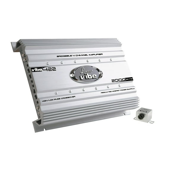 LANZAR VIBE422 - Vibe 2000 Watt 4 Channel Mosfet Amplifier