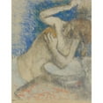thumbnail image 3 of Edgar Degas 20x24 Black Modern Framed Museum Art Print Titled - Woman to Her Toilet (circa 1892), 3 of 5