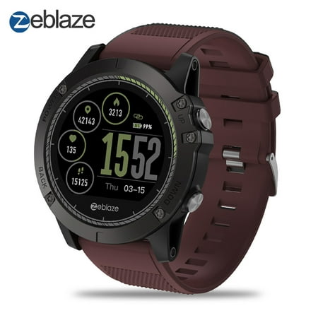 Zeblaze VIBE 3 HR Smartwatch IP67 Waterproof Smart Wrist Fitness Tracker Pedometer Remote Camera Call Reminders Wristwatches Wearable Device IPS Color Display Smart Watch for iOS and