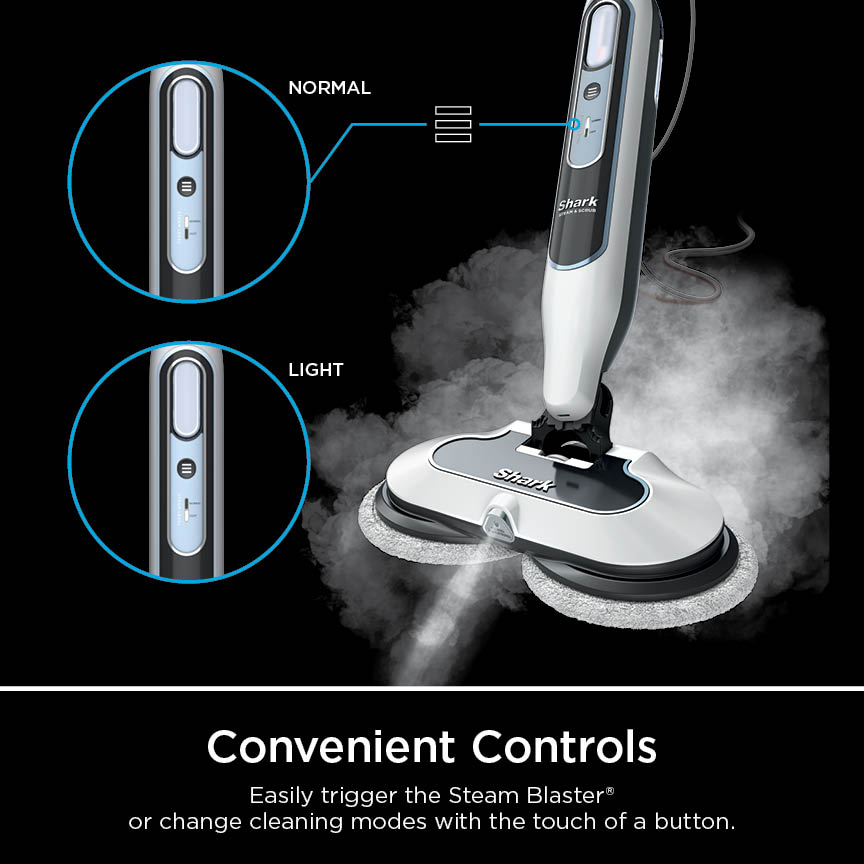 Shark Steam & Scrub Scrubbing Steam Mop, Corded, S8200 photo 4