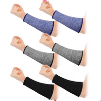 3 Pairs Arm Protectors for Thin Skin and Bruising Cut Forearm Sleeve Level 5 Burn Protection