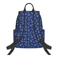 thumbnail image 2 of Balery Nautical Anchors Lightweight Backpack for Men and Women - Durable and Water-Resistant, Ideal for School, Work, Travel, and Everyday Use, 2 of 9