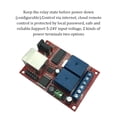 thumbnail image 2 of Carte Relais Ethernet DC 5-24V 2 Voies Appareils Réparation de Circuit Imprimé Interrupteur à Retardateur Module de Contrôleur Composants Électroniques Cartes de Circuits Mise à Niveau, 2 of 7