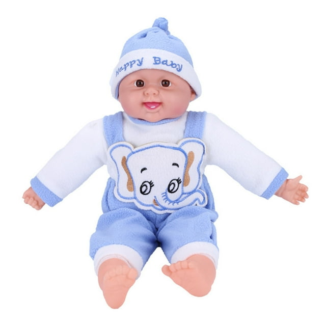 Poupée Bébé Simulation 50cm Poupée Nouveau-Né Poupée Bébé Adorable Poupée Bébé Taille Jouet Bébé Câlin