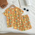 thumbnail image 5 of Grblisyd Girls Summer Outfits Size 10-12 Years Animal Print T-Shirts and Elastic Waist Shorts 2 Piece Outfit Kids Cute Clothing Sets, 5 of 7