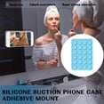 thumbnail image 3 of 24PCS Premium 6g Silicone Suction Cups Phone Holder Stand Square Shape Strong Adhesion Durable, 3 of 3