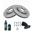 thumbnail image 2 of TRQ Front Ceramic Brake Pad & Disc Rotor Kit w/Chemicals BKA16603 Fits select: 2012-2013 KIA SOUL, 2006-2010 HYUNDAI SONATA, 2 of 6