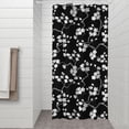 thumbnail image 2 of Pioneer Flower Floral Print Pattern Shower Curtain 36"x72" ,Bathroom Decorative Shower Curtains Set with 12 Hooks,Modern Waterproof Washable Shower Curtain, 2 of 6