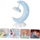 thumbnail image 2 of (blue)children's Moon Night Light Moon Bedside Lamp Small Night Lamp Led Reading Lamp Cute Lamp Baby Plastic Table Night Light Children's Room Moon Ni, 2 of 5