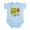 Sky Blue, variant on CafePress - Born On Leap Year, 11 Years Old Infant Bodysuit - Baby Light Bodysuit, Size Newborn - 24 Months