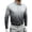 #07 Gray, variant on Aestivo Men's Collared Long Sleeve Shirt, Solid Button Casual Top, Classic Fit Stretch Pullover for Work Leisure, Coffee XL