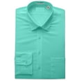 thumbnail image 5 of Berlioni Classic Regular Fit Solid Button Up Long Sleeve Pocket Work Dress Shirt, 5 of 5