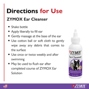 Zymox Ear Cleanser Solution for Dogs and Cats, 4oz